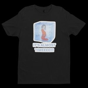Mariah Carey Ice Cube T-Shirt - Christmas Xmas Funny Adult